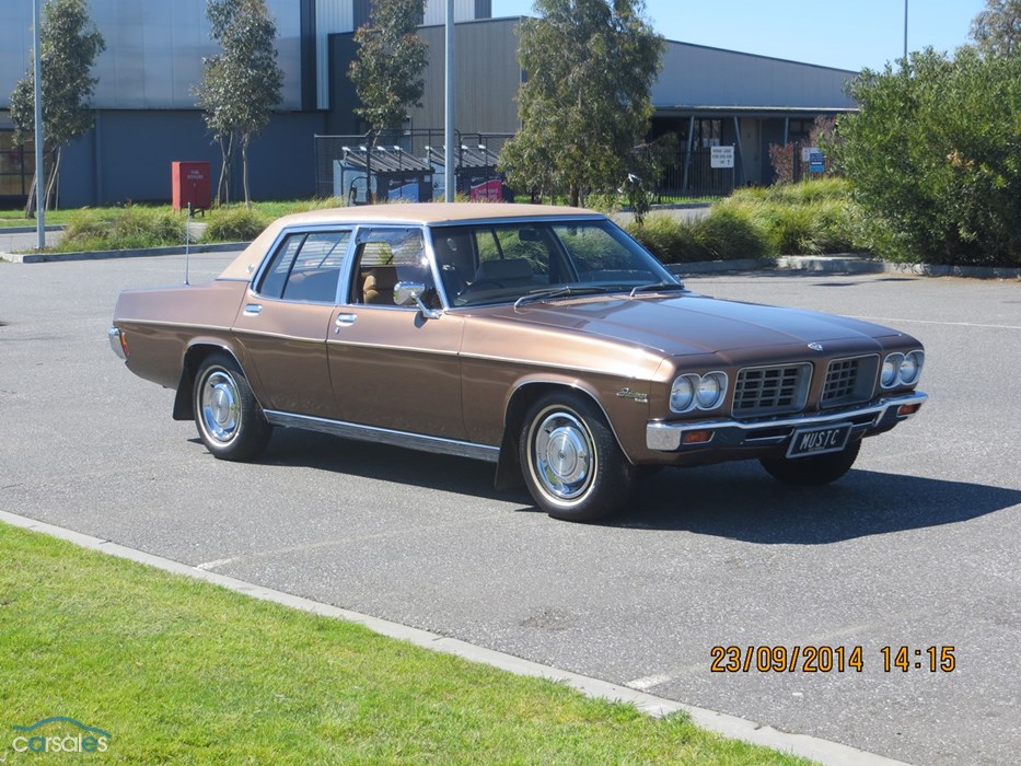 HQ Holden in Nutmeg Met — Statesman Custom Sedan