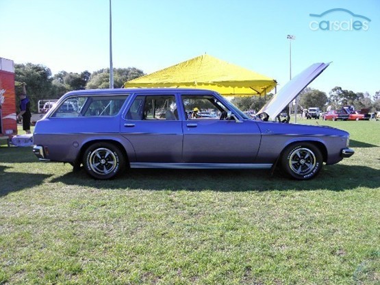 HX Holden in Royal Plum Met — Premier Station Wagon