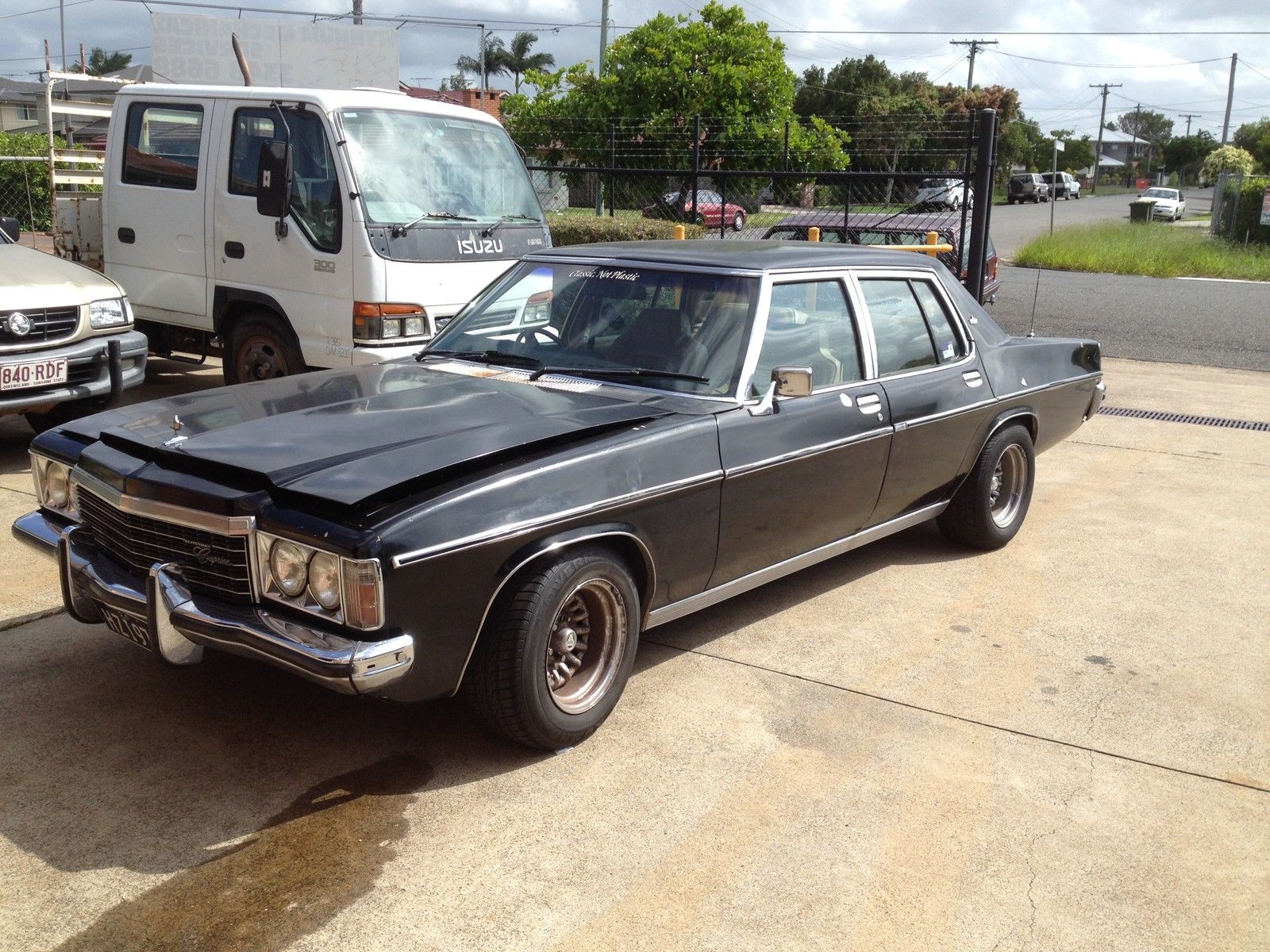 HZ Holden in Tuxedo Black Mk2 — Statesman Caprice Sedan