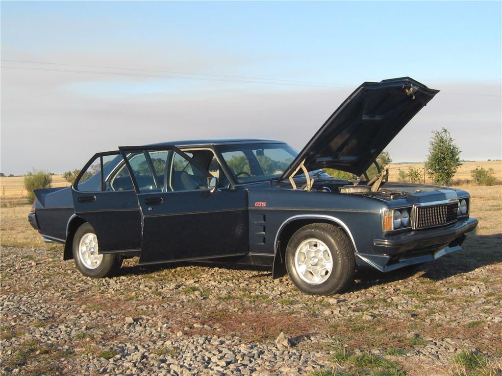 HZ Holden in Nocturne Blue Met — GTS Sedan