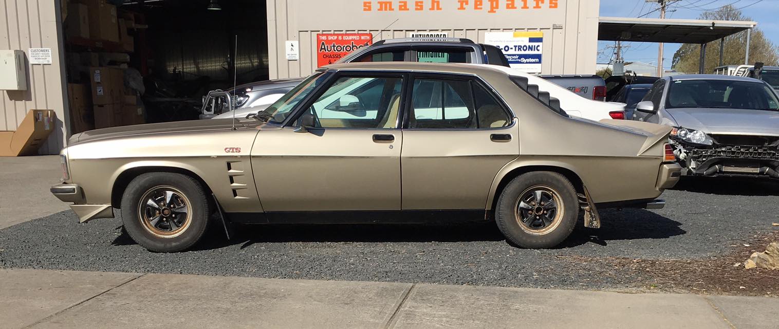 HZ Holden in Sandlewood Met — GTS Sedan