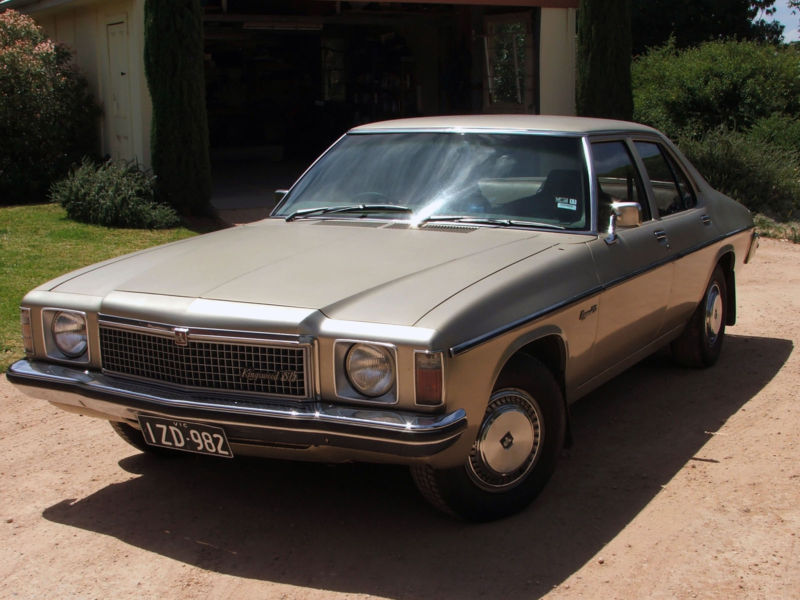 HZ Holden in Antelope Met — Kingswood SL Sedan