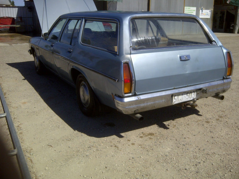 HZ Holden in Atlantis Blue Met