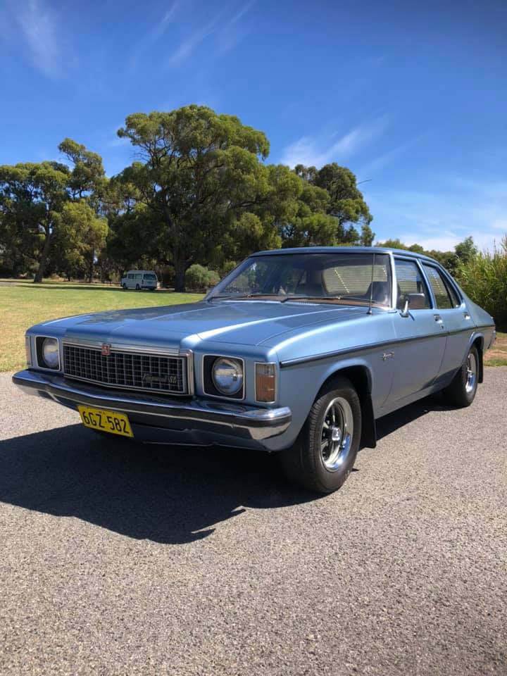 HZ Holden in Atlantis Blue Met