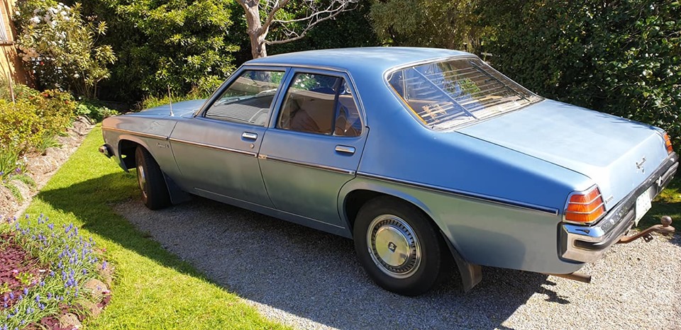 HZ Holden in Atlantis Blue Met