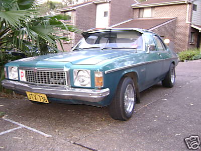 HZ Holden in Caribbean Turquoise Met