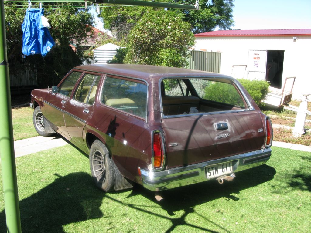 HZ Holden in Dark Carmine Met — Kingswood SL Station Wagon