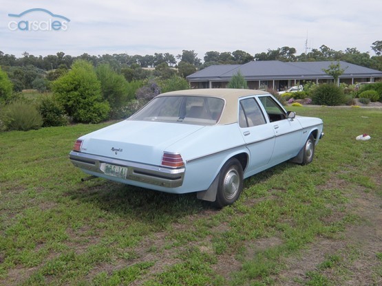 HZ Holden in Opaline Blue — Kingswood SL Sedan