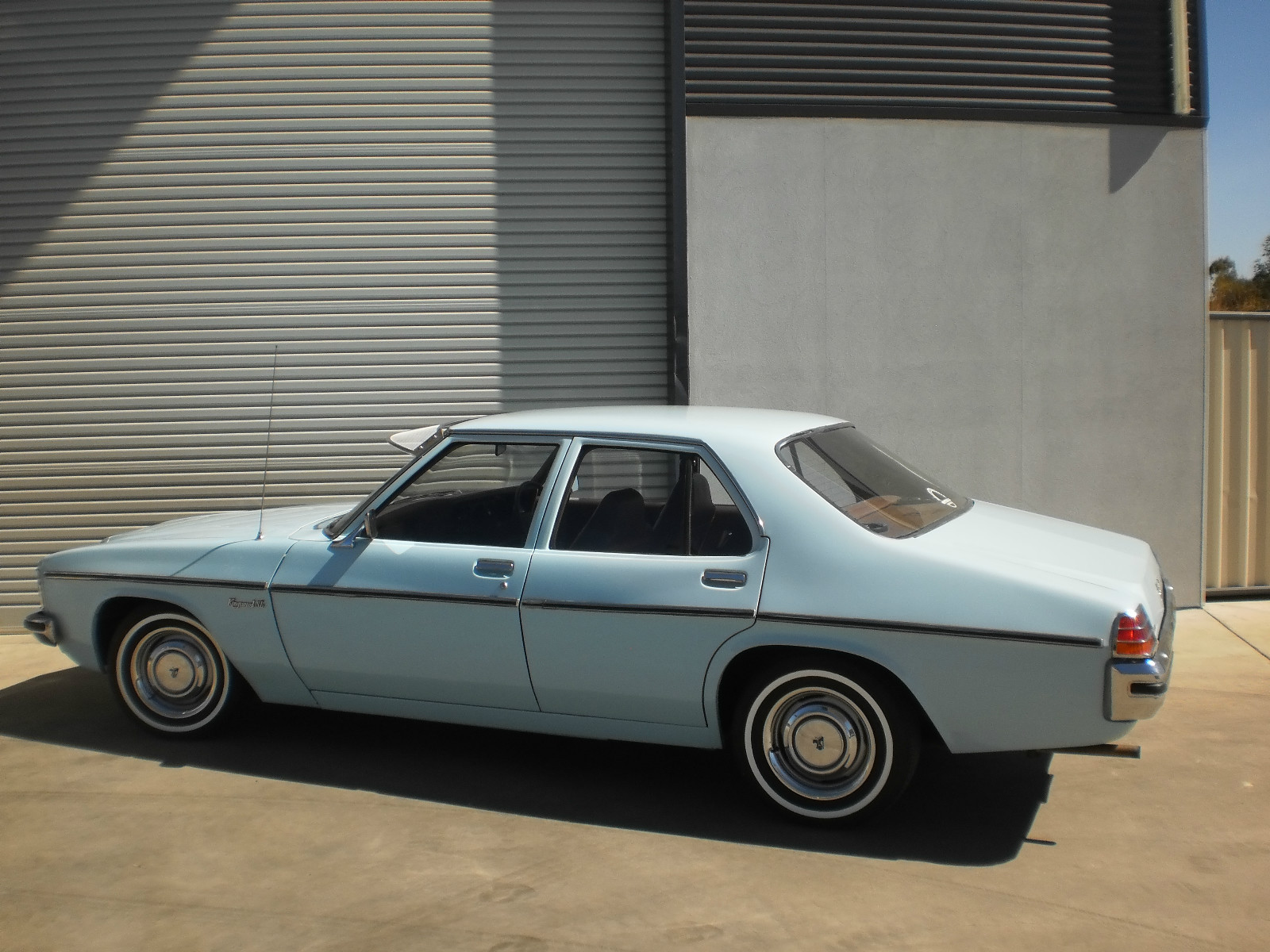 HZ Holden in Opaline Blue