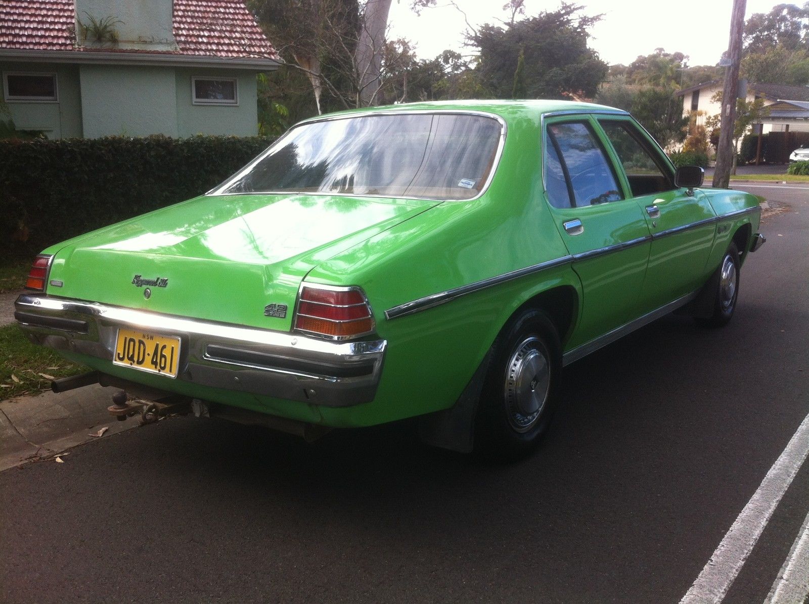 HZ Holden in Panama Green — Kingswood SL Sedan