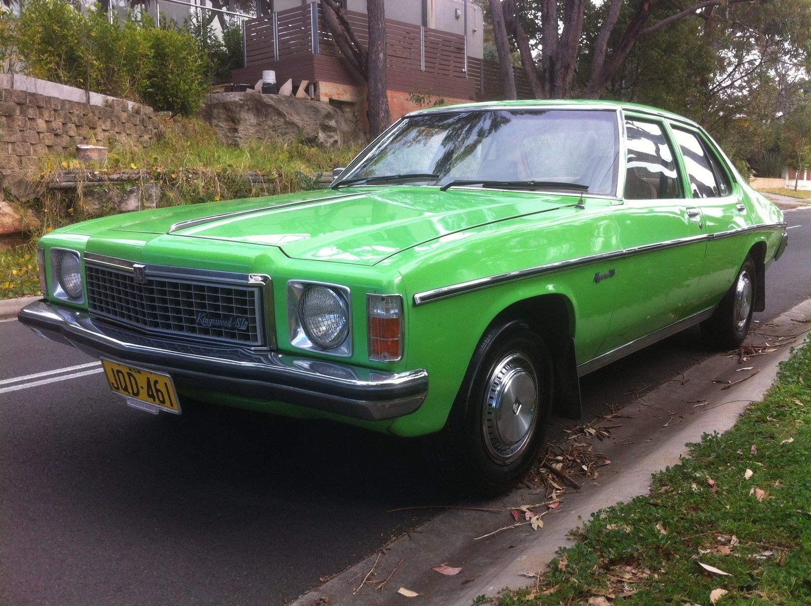 HZ Holden in Panama Green — Kingswood SL Sedan