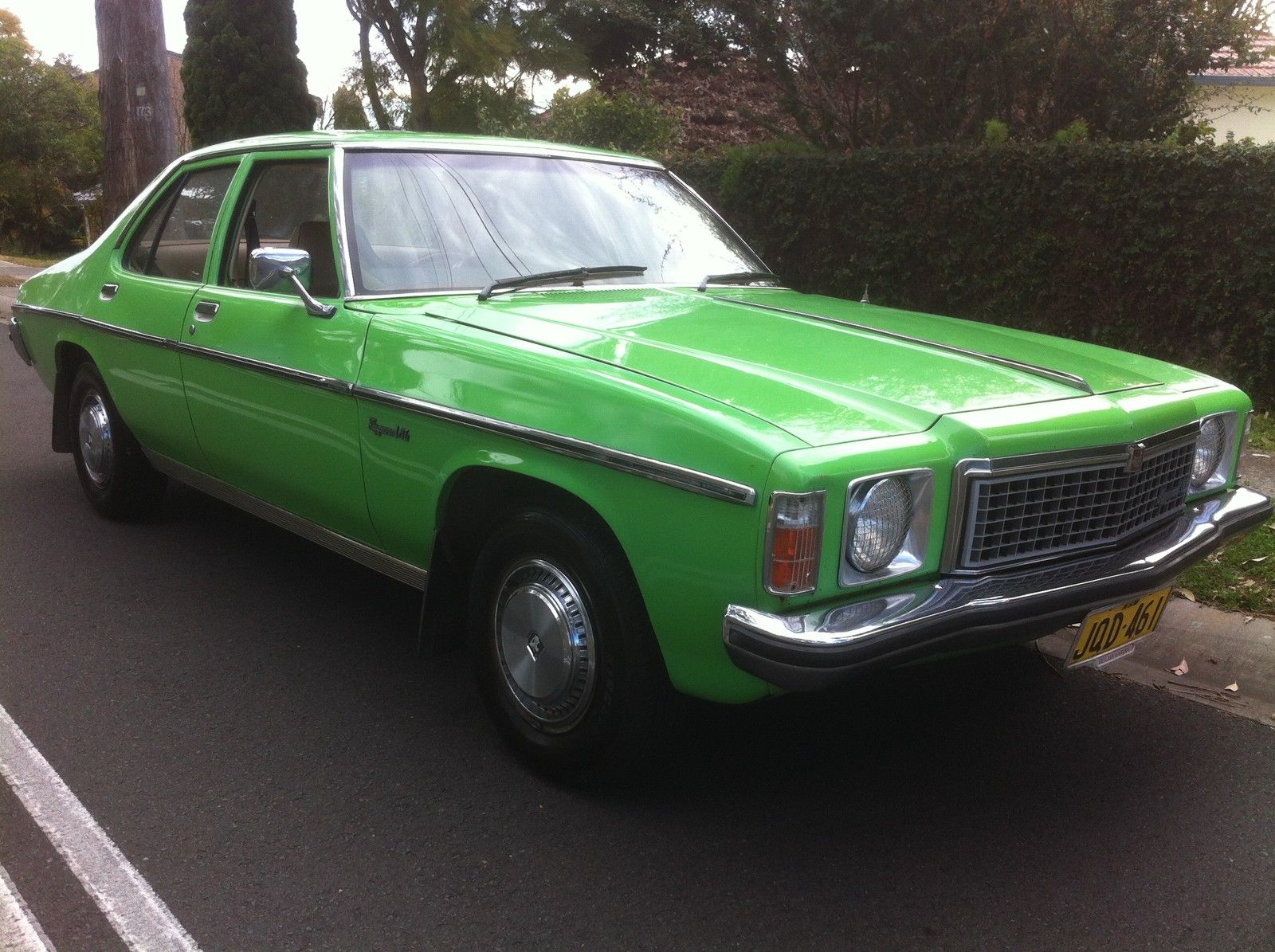 HZ Holden in Panama Green — Kingswood SL Sedan