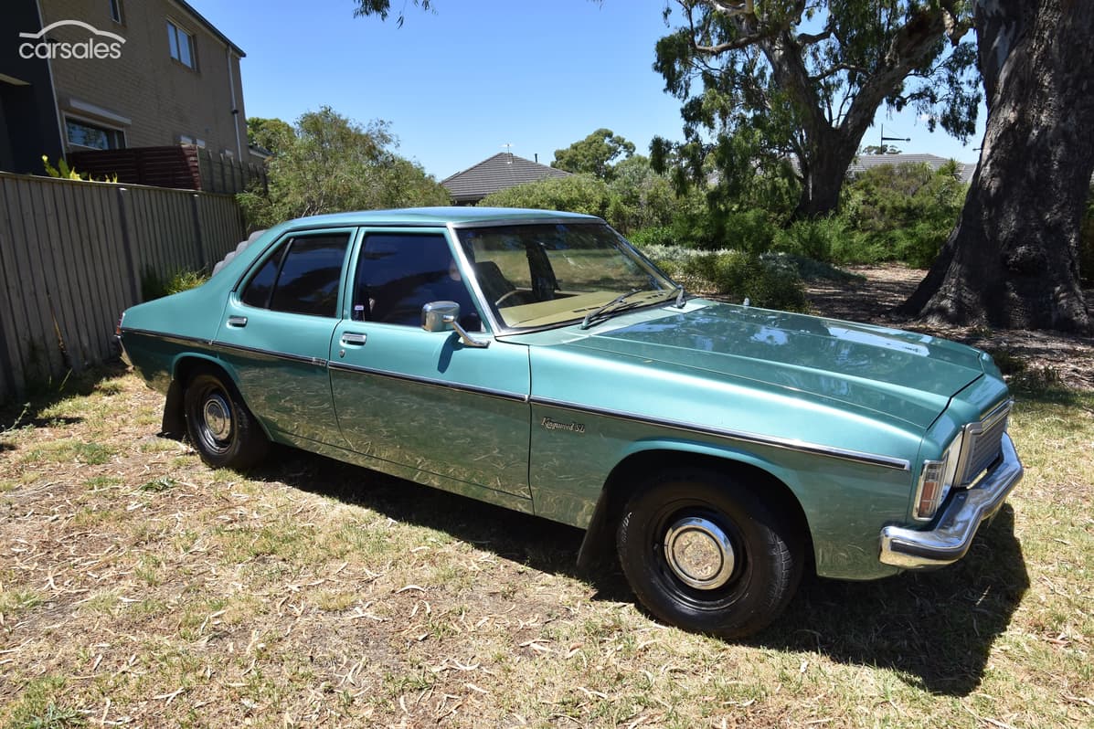 HZ Holden in Sage Green Met