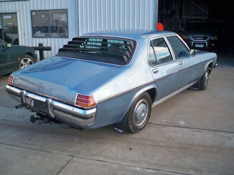 HZ Holden in Atlantis Blue Met — Premier Sedan