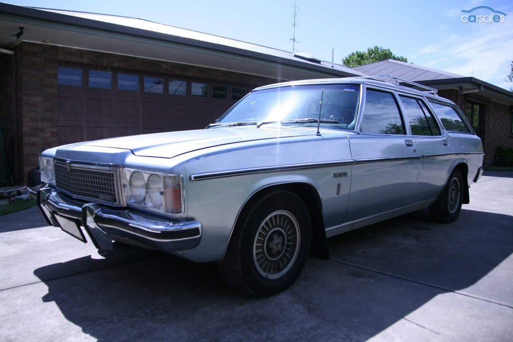 HZ Holden in Aztec Silver Met — Premier Station Wagon