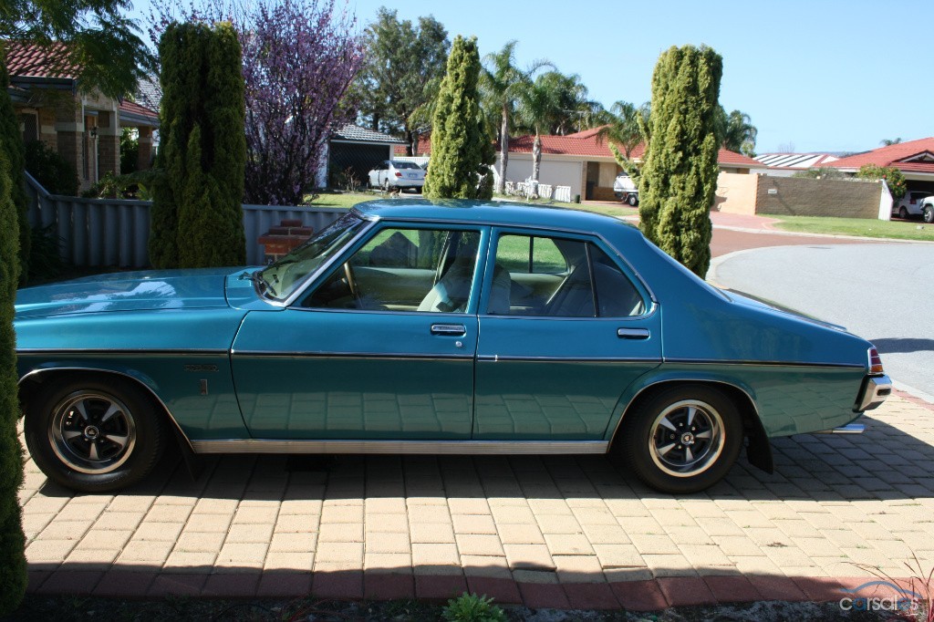 HZ Holden in Caribbean Turquoise Met — Premier Sedan