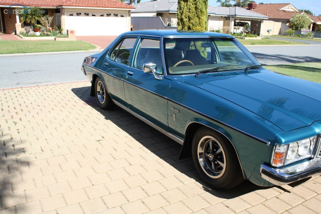 HZ Holden in Caribbean Turquoise Met — Premier Sedan