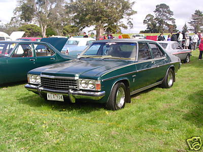 HZ Holden in Malachite Met — Premier Sedan