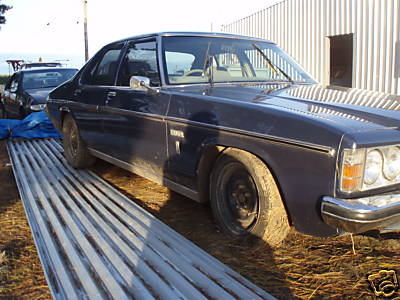HZ Holden in Mirage Blue Met — Premier Sedan