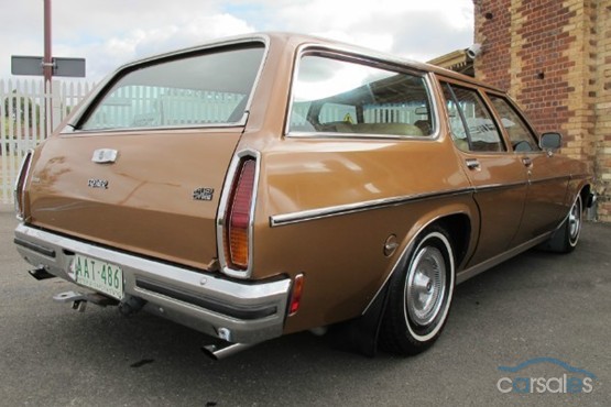 HZ Holden in Saddle Tan Met — Premier Station Wagon