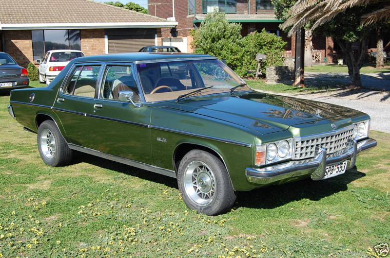 HZ Holden in Cypress Met — Statesman SLE Sedan