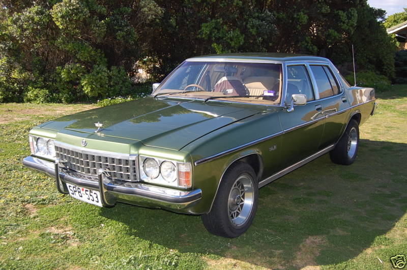 HZ Holden in Cypress Met — Statesman SLE Sedan