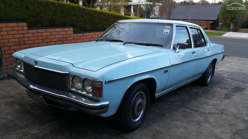HZ Holden in Opaline Blue — Statesman DeVille Sedan