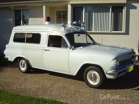 EJ Holden in Coolibah Grey — Panel Van - Manual Transmission