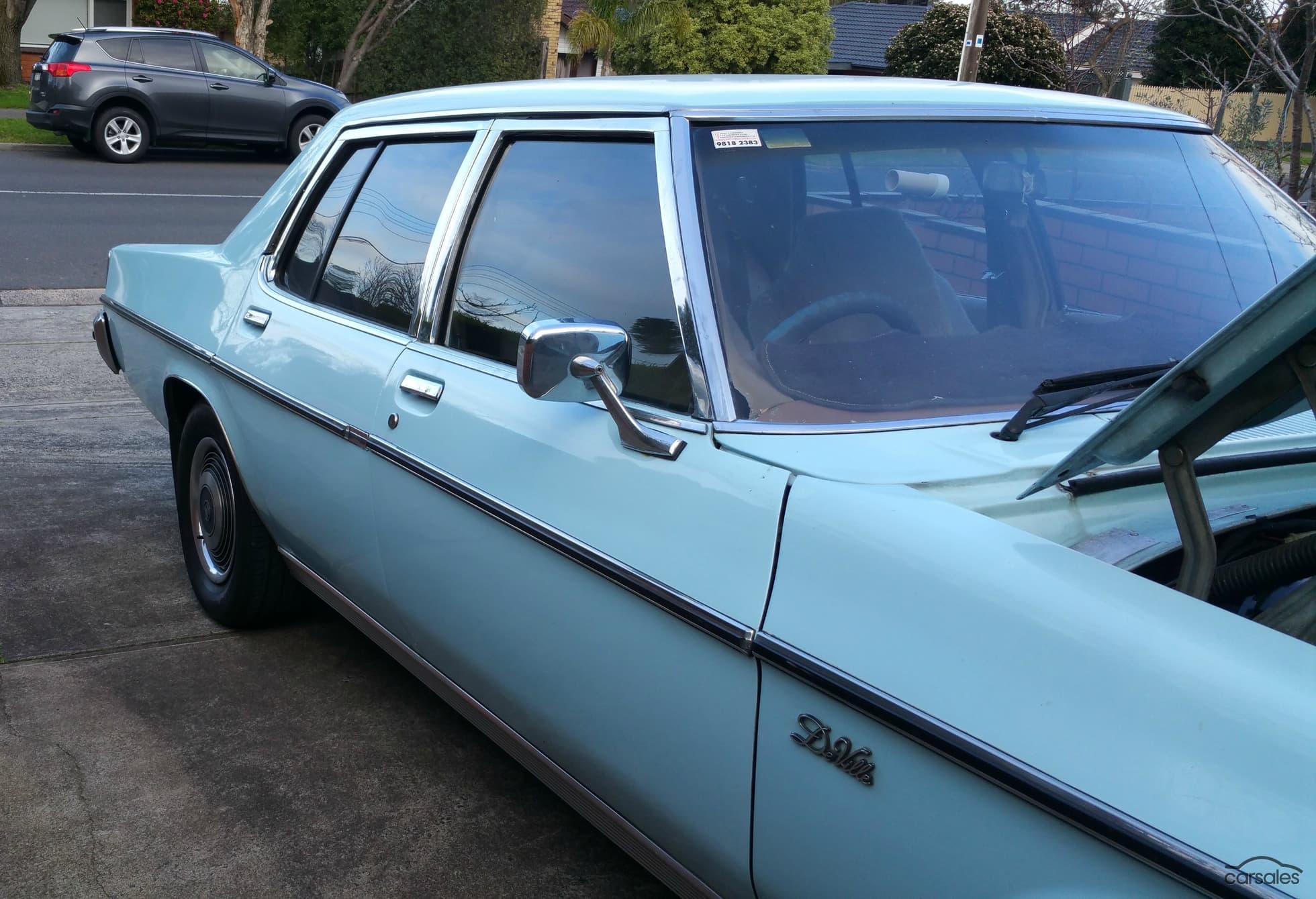 HZ Holden in Opaline Blue — Statesman DeVille Sedan