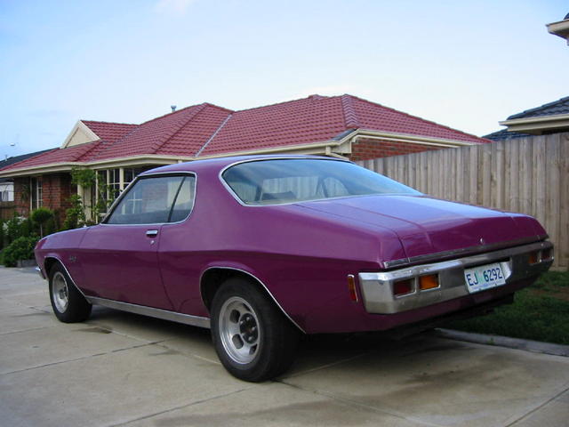 HQ Holden in Purr Pull — LS Monaro Coupe