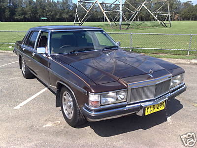 WB Holden in Cork Met — Caprice Sedan