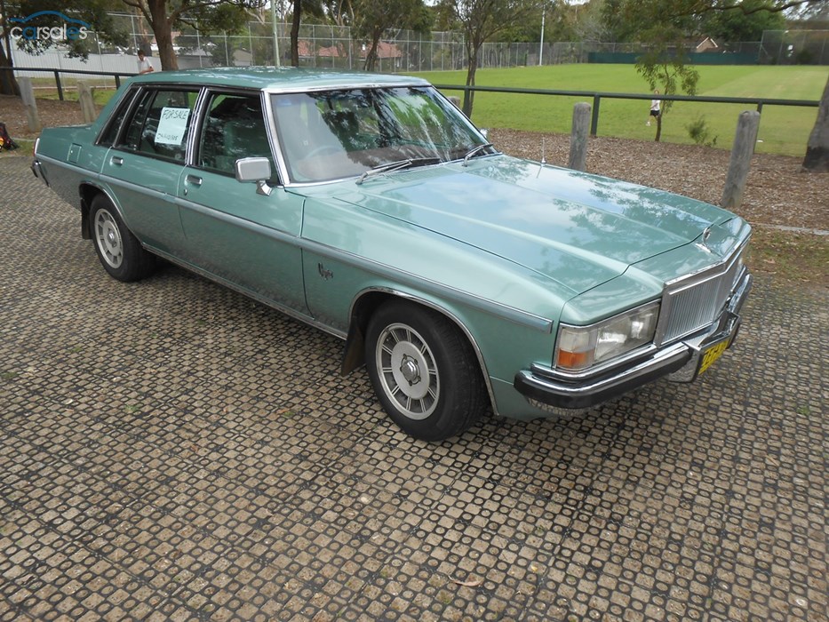 WB Holden in Sage Green Met — Caprice Sedan