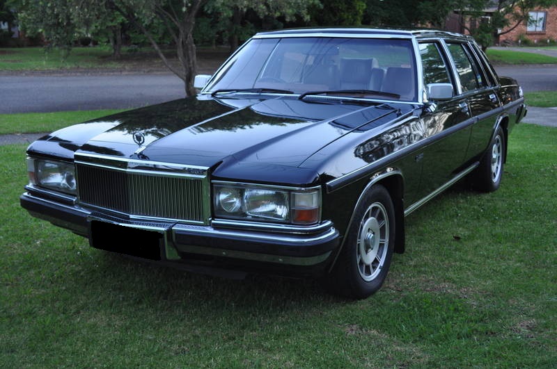 WB Holden in Tuxedo Black — Caprice Sedan