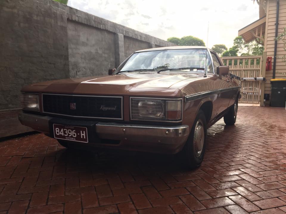 WB Holden in Brandy Met — Kingswood Coupe-Utility