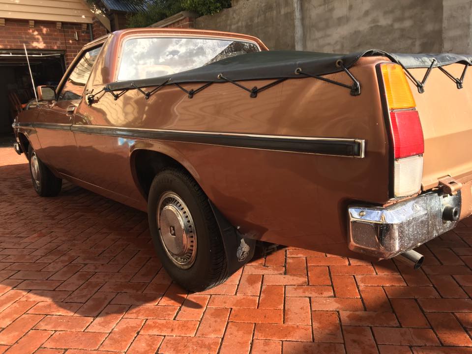 WB Holden in Brandy Met — Kingswood Coupe-Utility