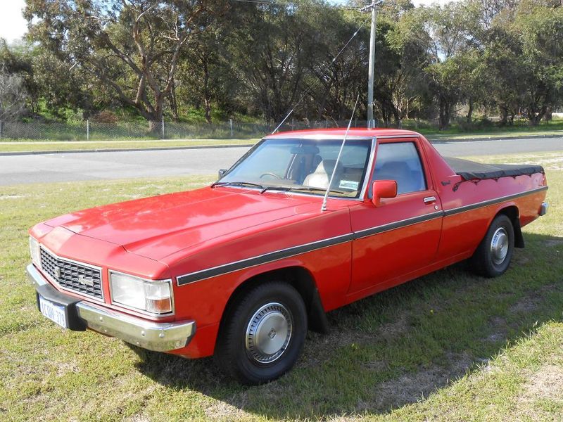 WB Holden in Flamenco Red — Kingswood Coupe-Utility