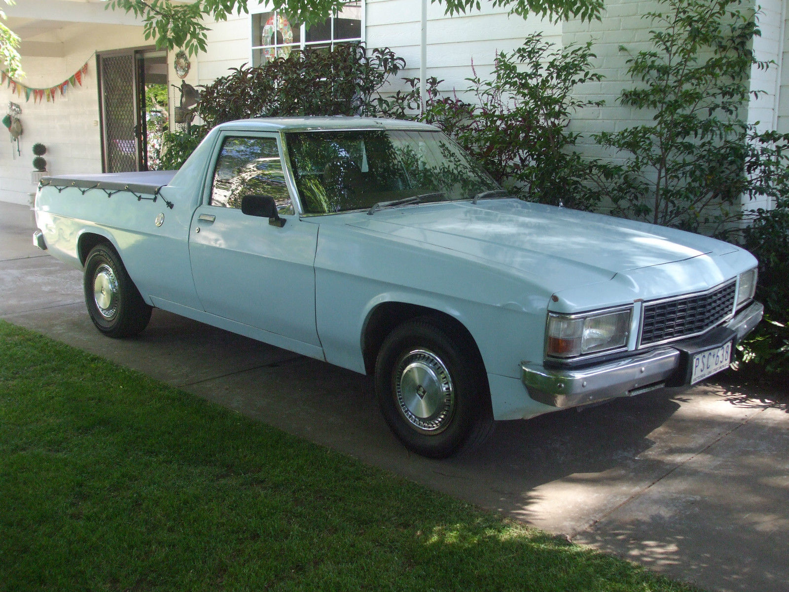 WB Holden in Manet Blue — Kingswood Coupe-Utility