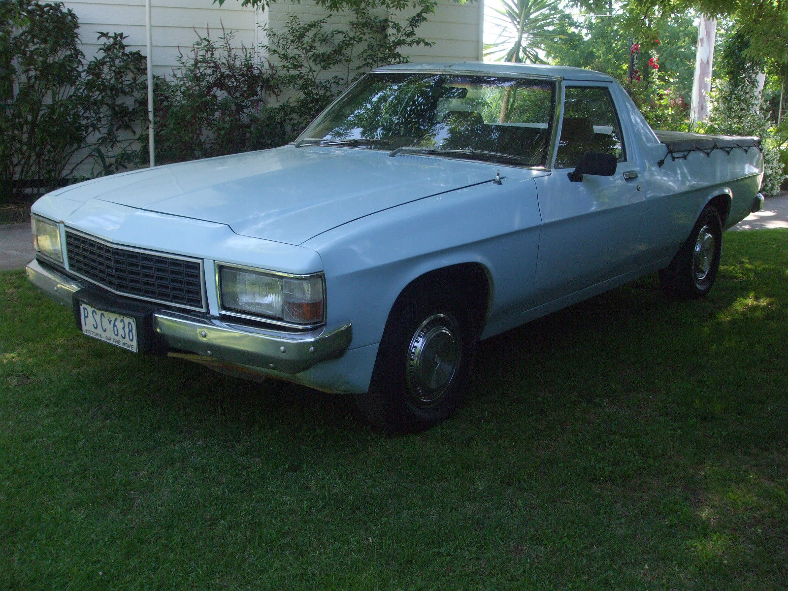 WB Holden in Manet Blue — Kingswood Coupe-Utility