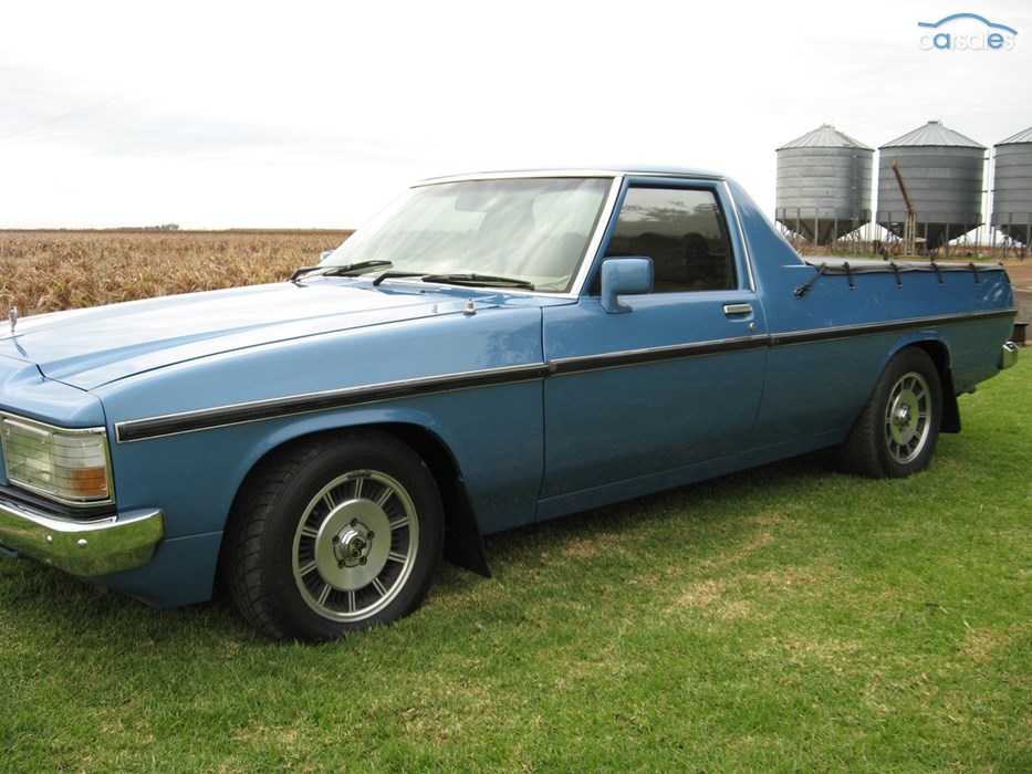 WB Holden in Tiffany Blue Met — Kingswood Coupe-Utility