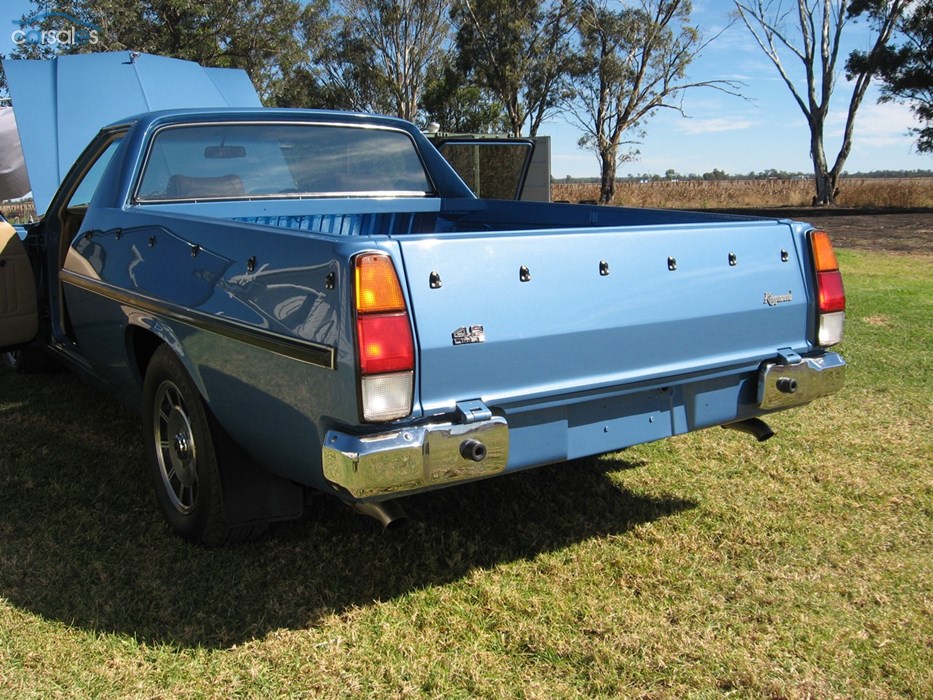 WB Holden in Tiffany Blue Met — Kingswood Coupe-Utility