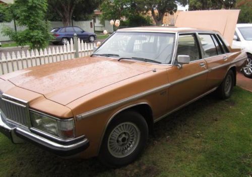 WB Holden in Gold Leaf Met — Statesman DeVille Sedan