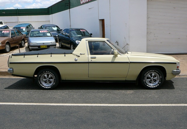 WB Holden in Bamboo — Coupe-Utility