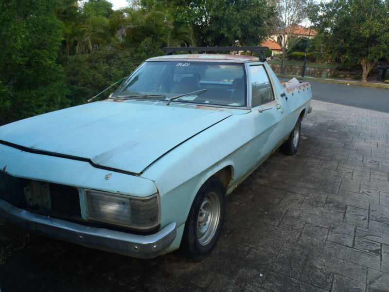 WB Holden in Coral — Coupe-Utility