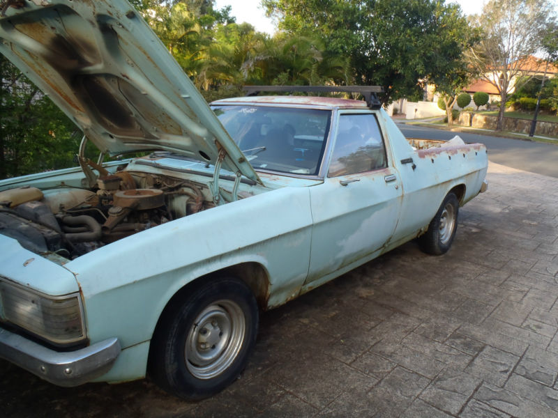 WB Holden in Coral — Coupe-Utility