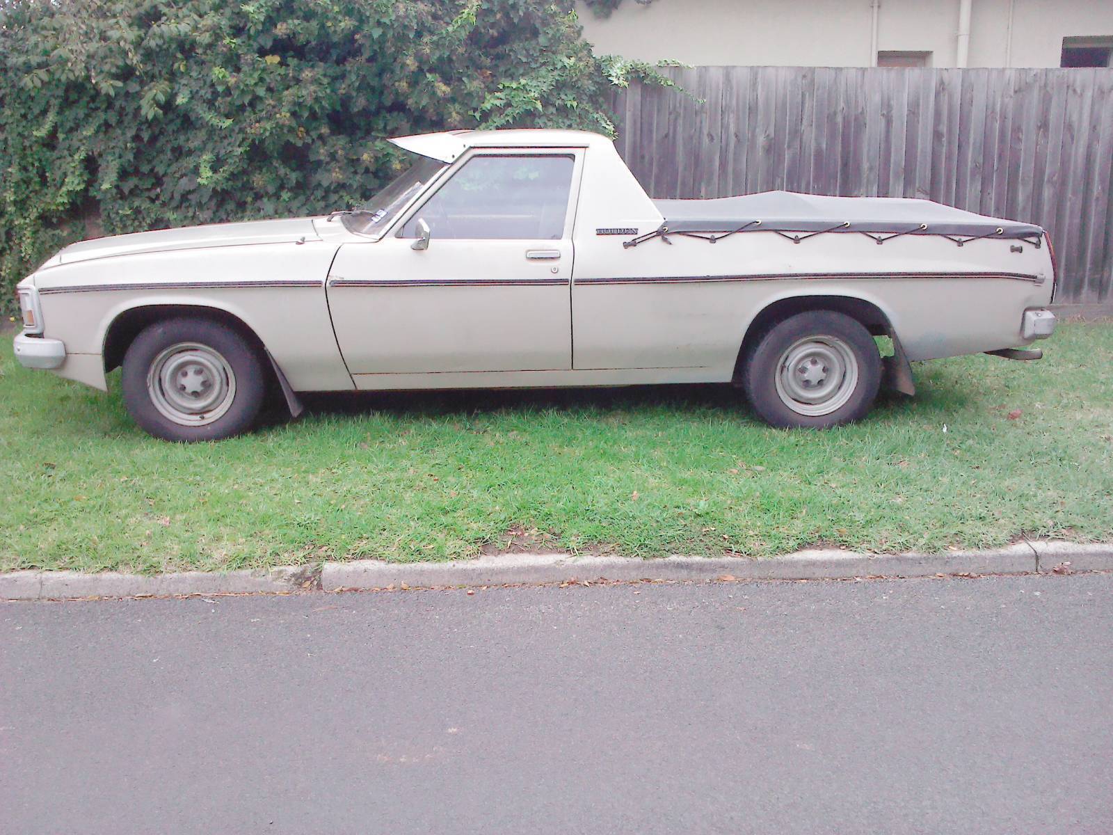 WB Holden in Kiewa Grey (State Electricity Commission. Vic) — Coupe-Utility