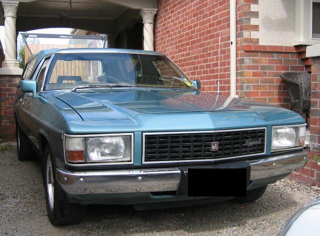 WB Holden in Spindrift Met — Coupe-Utility