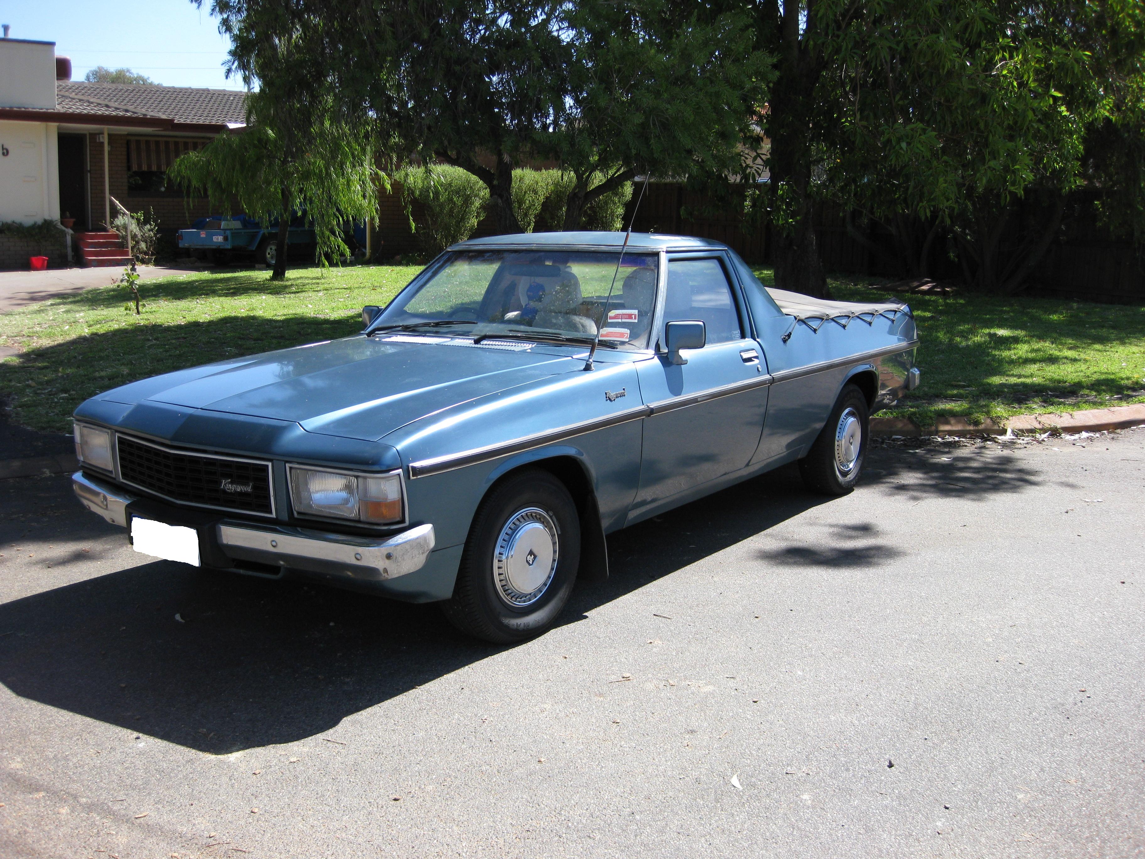 WB Holden in Spindrift Met — Coupe-Utility