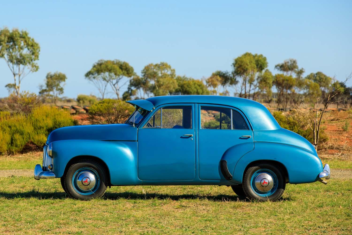 48 Holden in Calvert Blue Met — Standard Sedan