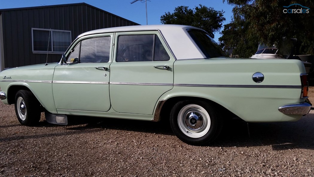 EH Holden in Fowlers Ivory over Balhannah Green — Special Sedan