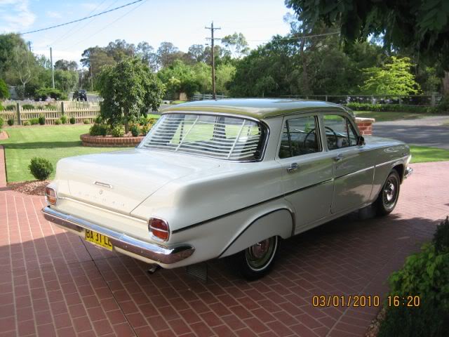 EJ Holden in Loddon Green over Atherton Ivory — Special Sedan